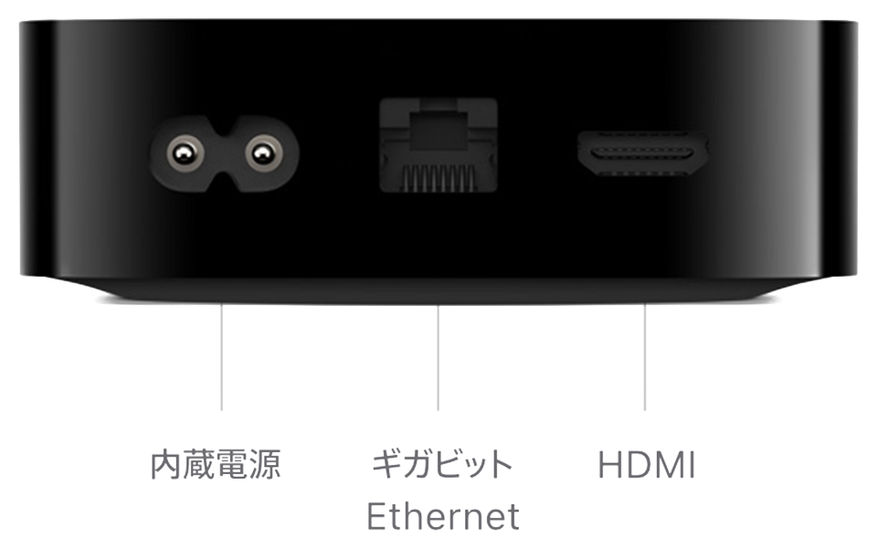 Apple TV 4K (第3世代) - 技術仕様 - Apple サポート (日本)