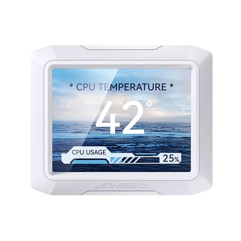 JONSBO 喬思伯TF3-360SCW ARGB(4吋IPS屏) 白色水冷散熱器(TF3-360SC-WH