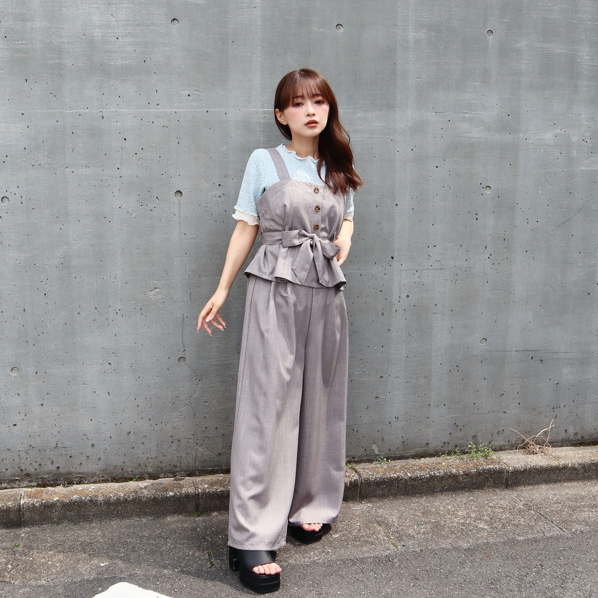 ビスチェxワイドパンツ セットアップ｜セットアップ｜CECIL McBEE