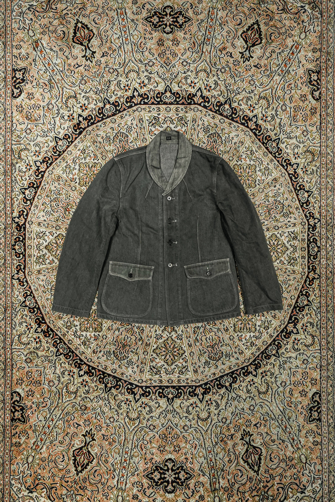 Taiga Takahashi(タイガタカハシ)2026SSのMODIFIED SHAWL COLLAR