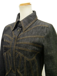 ドルチェ＆ガッバーナ/バタフライステッチ デニムジャケット – セレブ