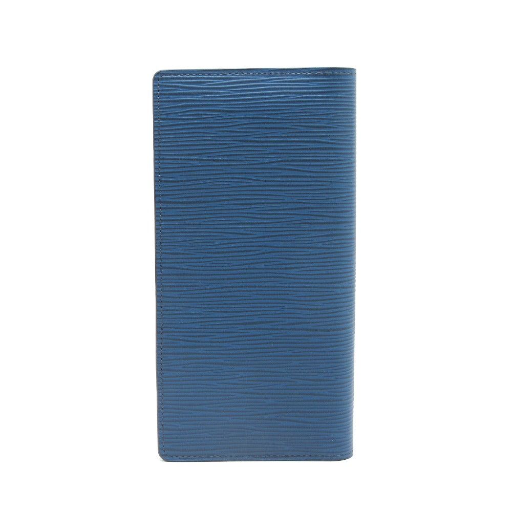 LOUIS VUITTON ルイ・ヴィトン ポルトフォイユ ブラザ エピ ブルー