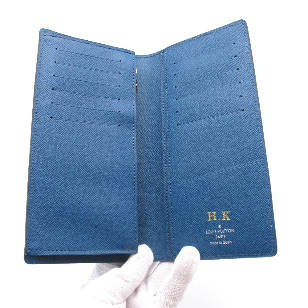 LOUIS VUITTON ルイ・ヴィトン ポルトフォイユ ブラザ エピ ブルー