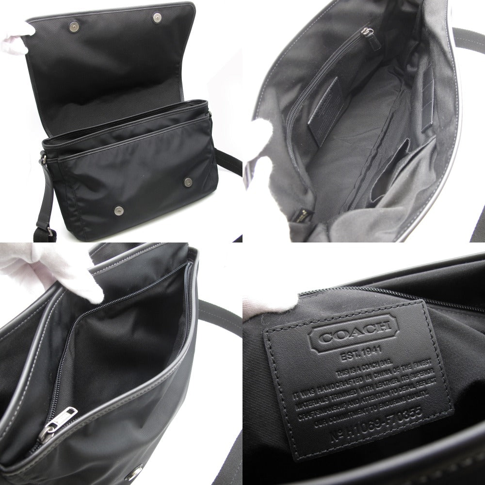 COACH コーチ ナイロン メッセンジャーバッグ ショルダーバッグ 斜め