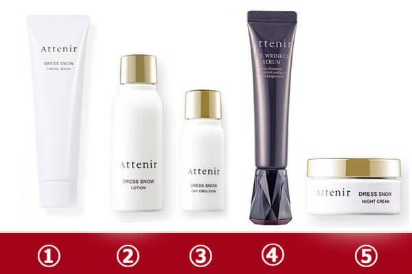 アテニア アイリンクルセラム+ドレススノーお試しセット3.740円(税込