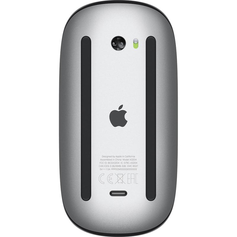 Apple Magic Mouse (USB-C) - Black Multi-Touch Surface MXK63AM