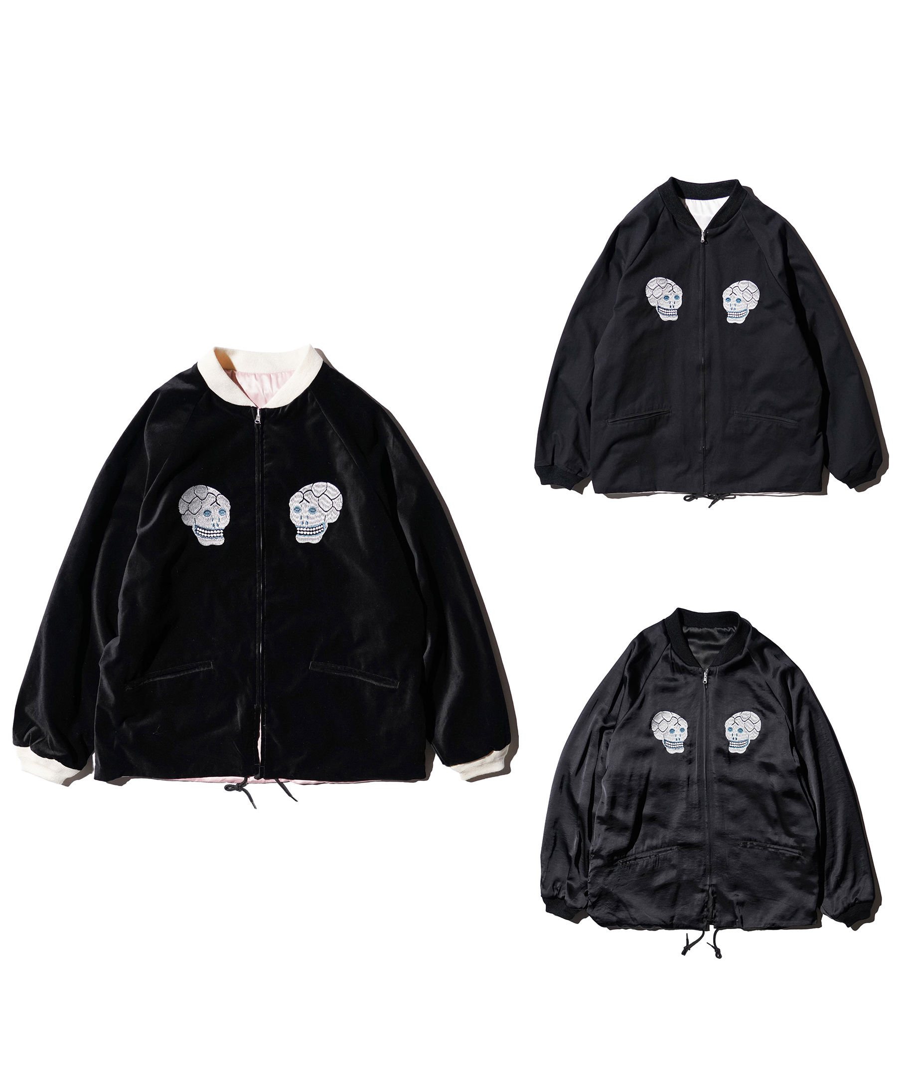 THRIFTY LOOK / SNAKE & SKULL SOUVENIR JACKET – C.E.L.STORE NOTE