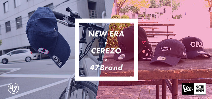 NEW ERAコラボ/'47Brandコラボキャップ ほか新商品販売のお知らせ