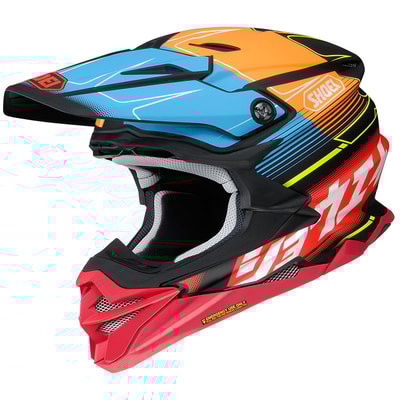SHOEI VFX-WR Zinger TC-10 Helmet · Motocard