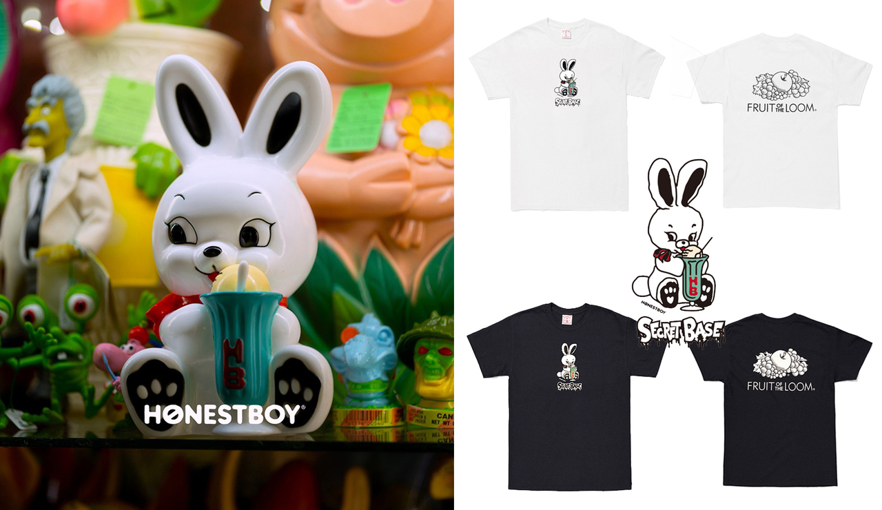 HONESTBOY® by STUDIO SEVEN®と原宿発のトイブランド「SECRET BASE」が