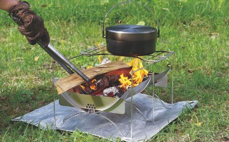 TABI BASEグリルセット 焚き火台 アウトドア キャンプ 焚き火 | 新潟県