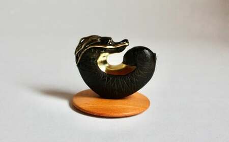 新潟県無形文化財認定 蝋型鋳金】2024モデル干支「辰」 蝋型鋳金置物