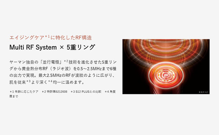 美顔器 RFエイジングケア美顔器 Bloom 5 ヤーマン 美容家電 美容 家電