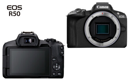 Canon EOS R50 レンズキット 1年保証 ブラック【長崎キヤノン】[MA24