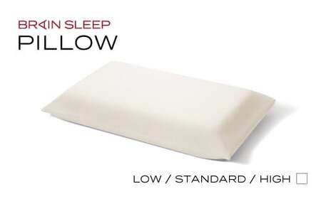 ブレインスリープ ピロー LOW ( 9グラデーション )＋ カバー