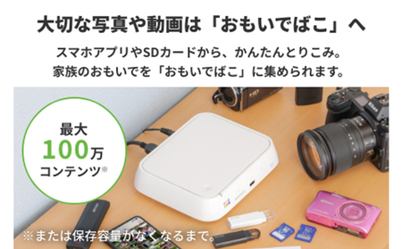 BUFFALO おもいでばこ 2TB Wi-Fi6対応 デジタルフォトアルバム データ