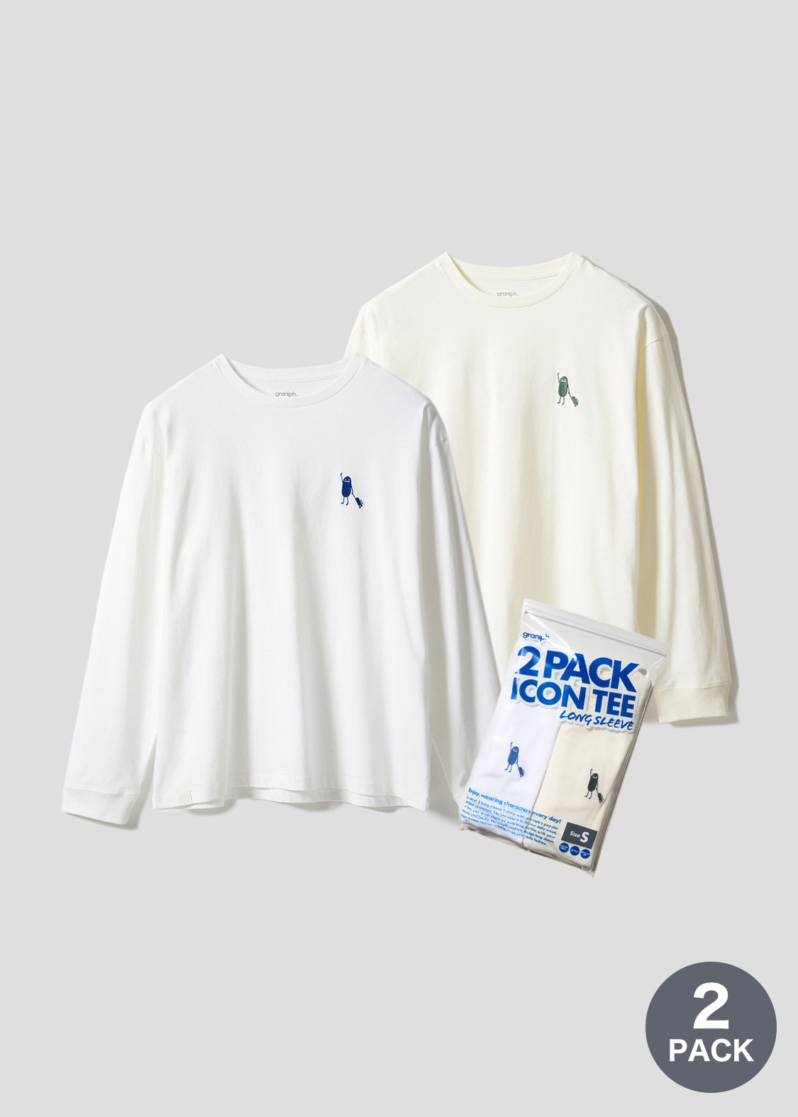 ビューティフルシャドージャーニー｜2パックアイコン長袖Tシャツ｜ユニ