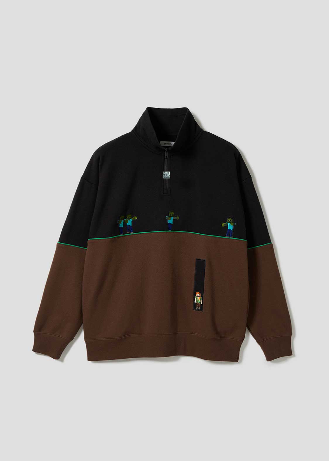 夜を生き抜く｜ハーフジップスウェット｜ユニセックス｜グラニフ