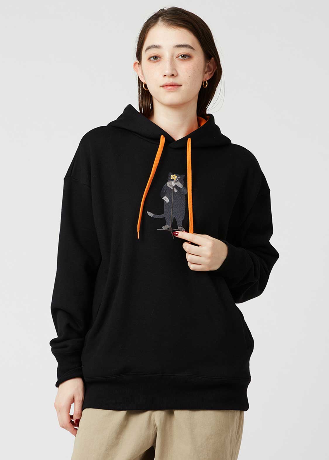 ザ フォーキャッツ メンバーズ｜裏起毛ビッグシルエットパーカー｜ユニ