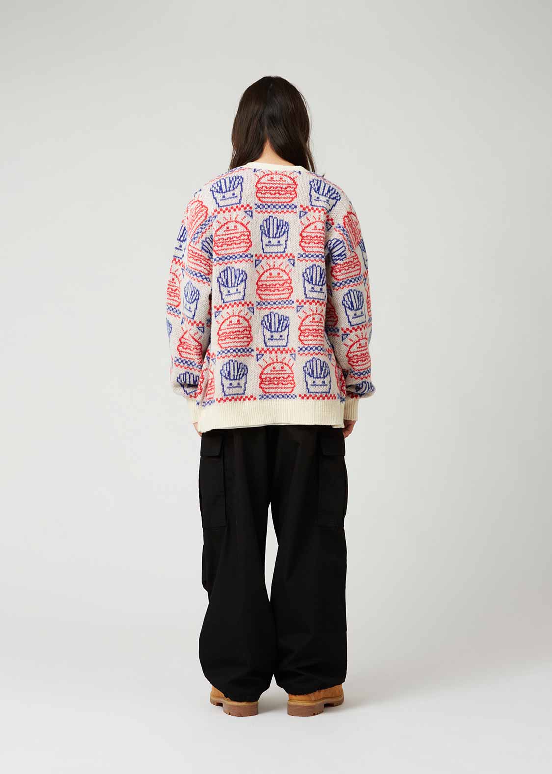 ビューティフルシャドーバーガー｜ウォッシャブルジャカードシャギー