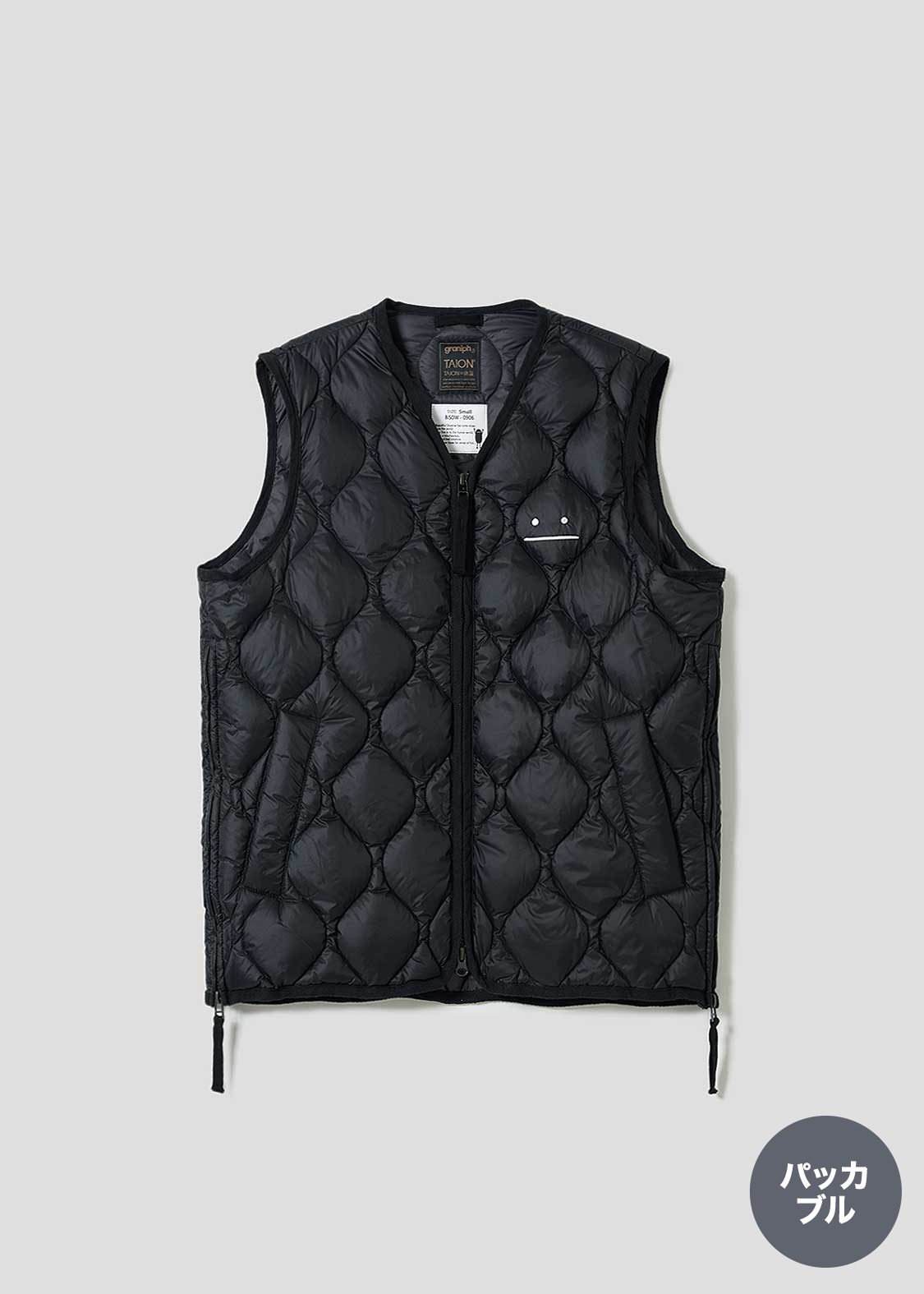 ビューティフルシャドー(TAION)｜ライトシェルダウンベスト｜ユニ