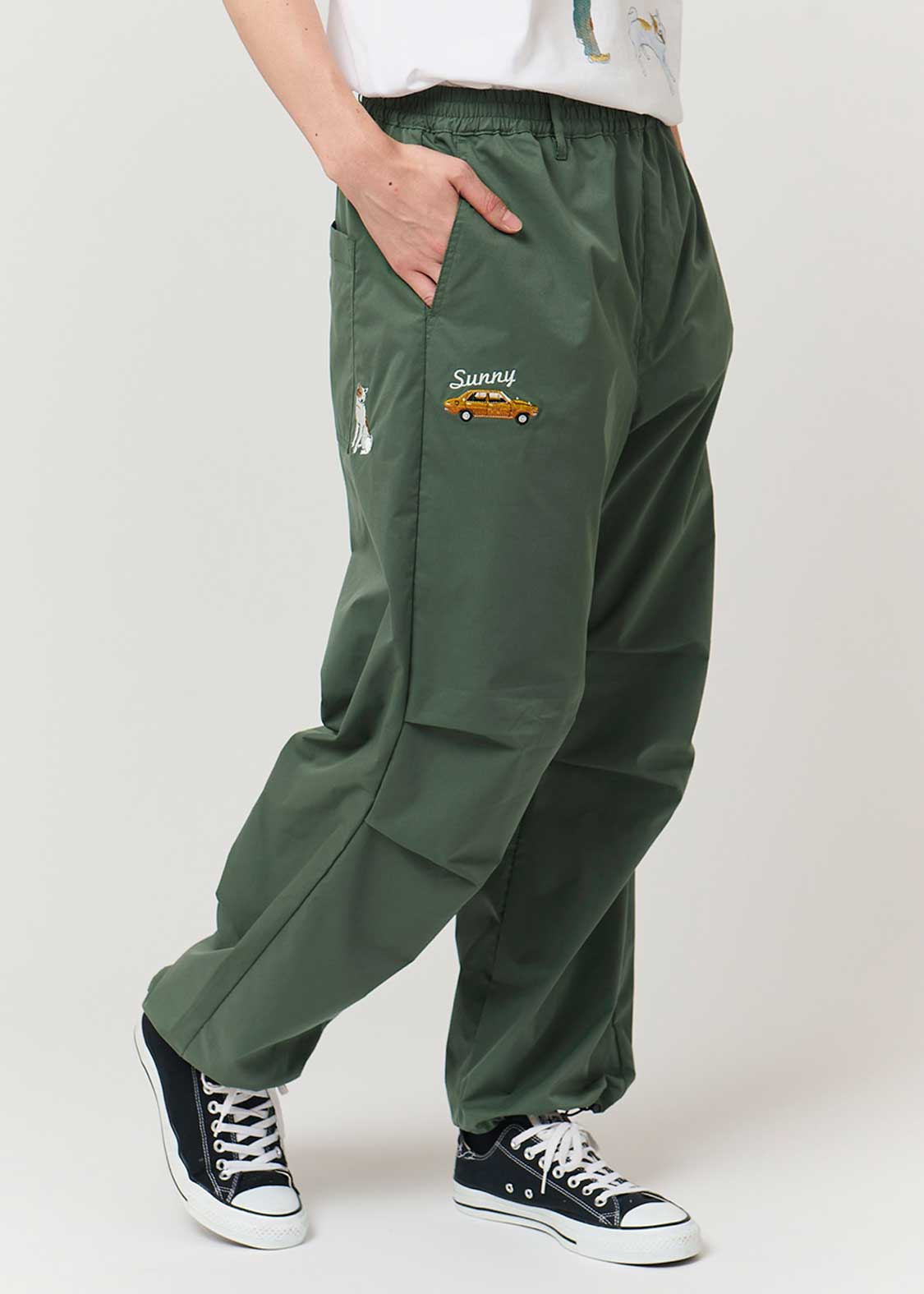 Sunny｜パラシュートパンツ｜ユニセックス｜グラニフ(graniph)公式