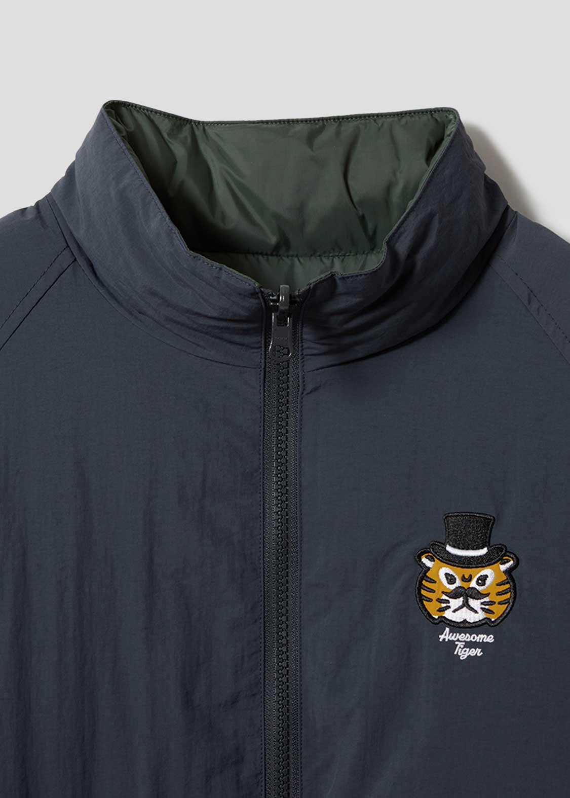 オーサムタイガー ジェントルマン｜リバーシブルパデッドジャケット