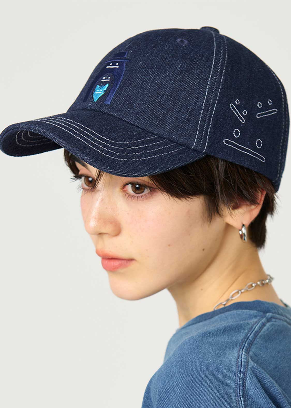 ビューティフルシャドーファミリー｜デニムキャップ｜ユニセックス