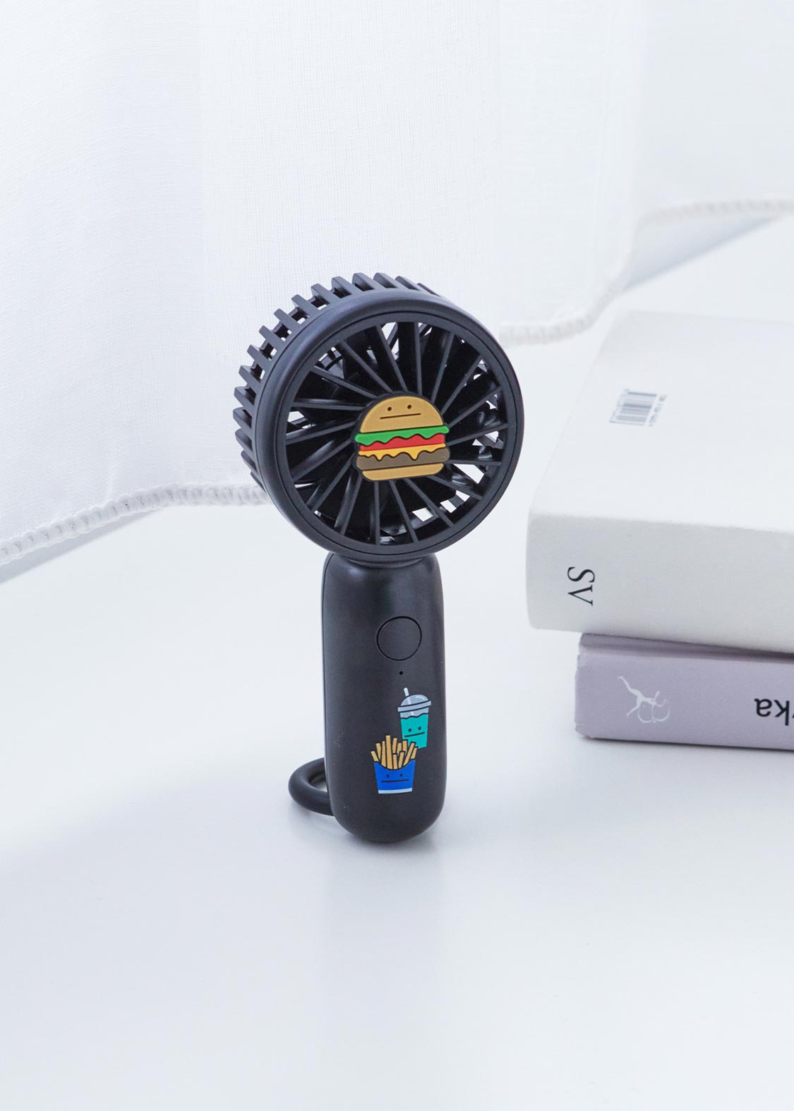 ビューティフルシャドーバーガー｜ハンディファン&カラビナ｜グラニフ