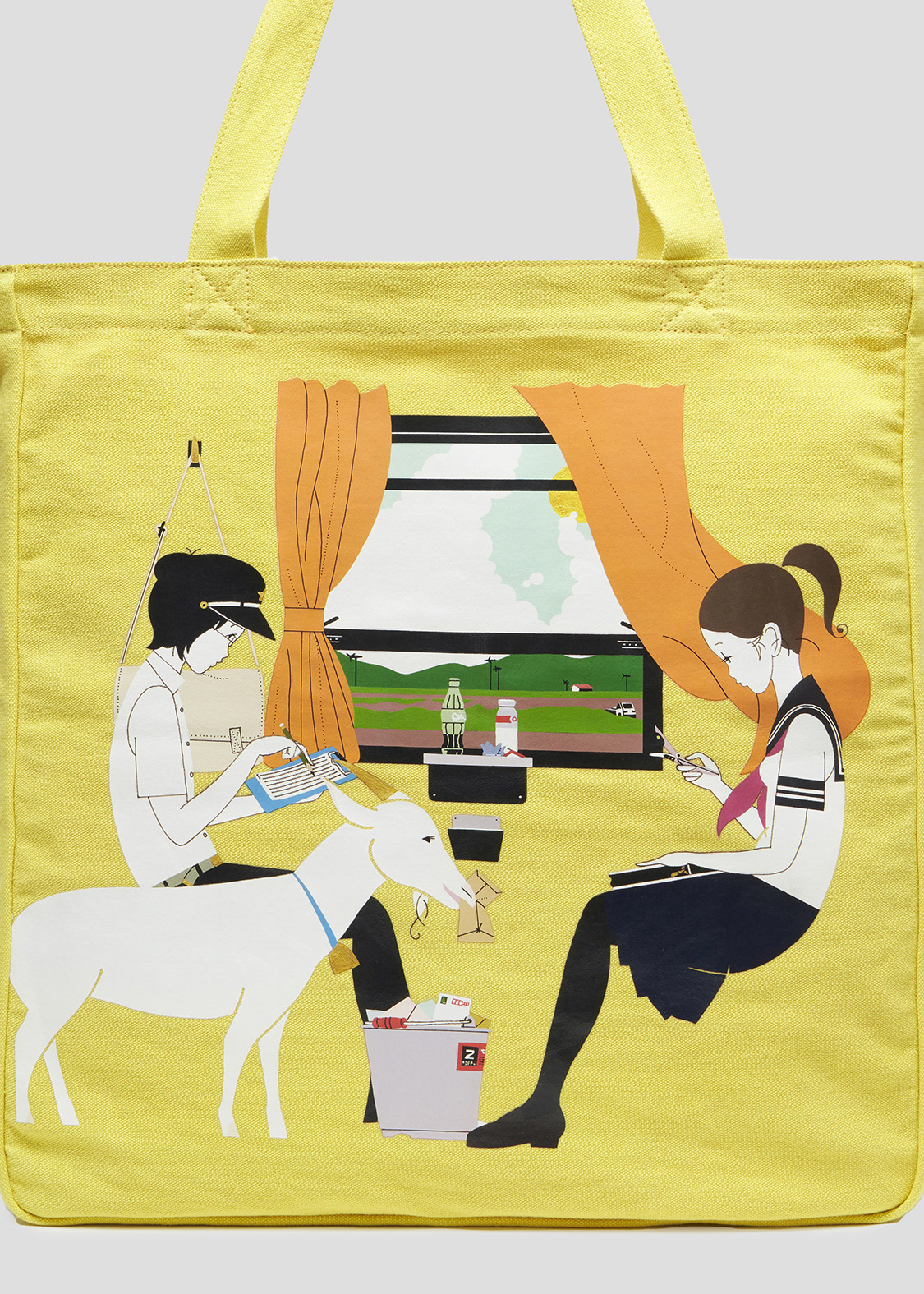 ヤギ｜スクエアトートバッグ｜ユニセックス｜グラニフ(graniph)公式