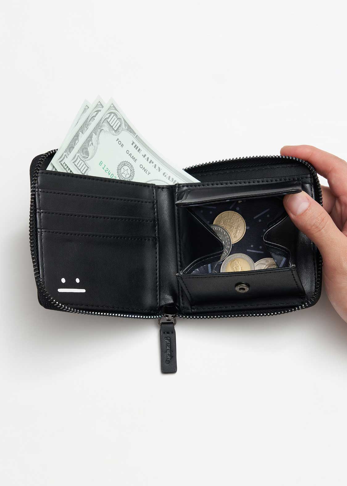 ビューティフルシャドーズーム｜ジップウォレット｜ユニセックス