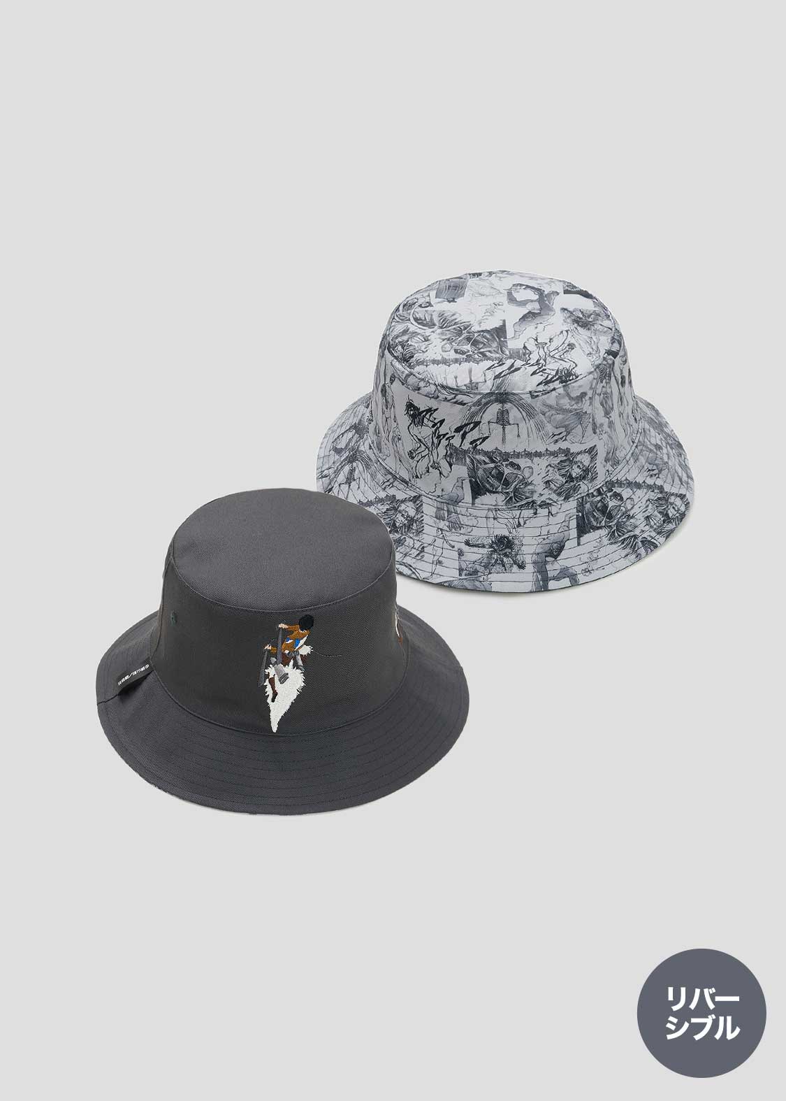 討伐｜リバーシブルバケットハット｜ユニセックス｜グラニフ(graniph