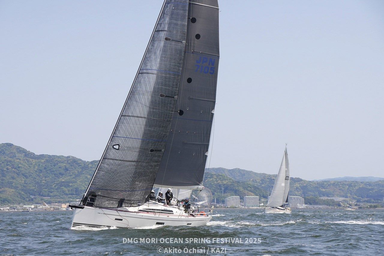横浜目指して9艇の外洋ヨットレーサーがスタート！｜DMG MORI