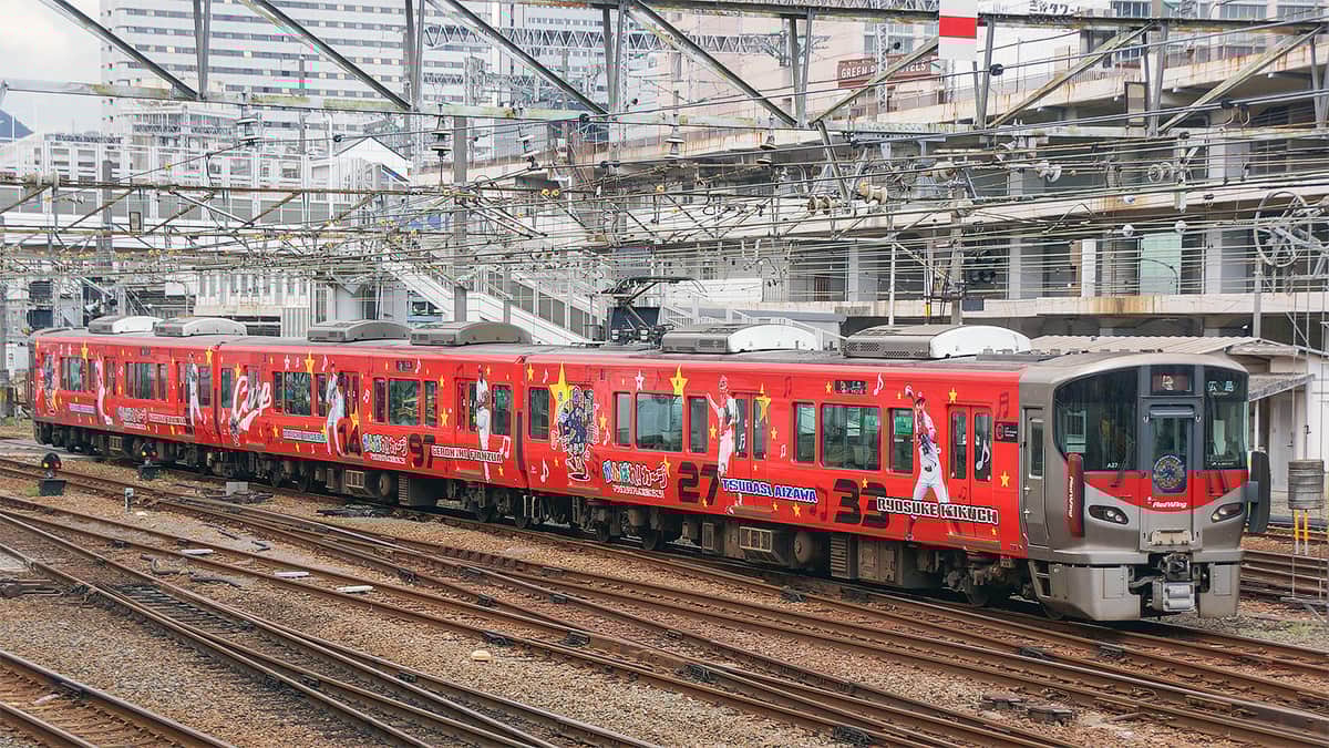 カープ応援ラッピングトレイン2019」が登場｜鉄道ニュース｜2019年3月