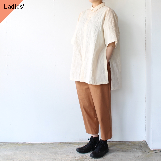 HAVERSACK C/Nサイドスリットシャツ （ECRU） - C.COUNTLY【シー