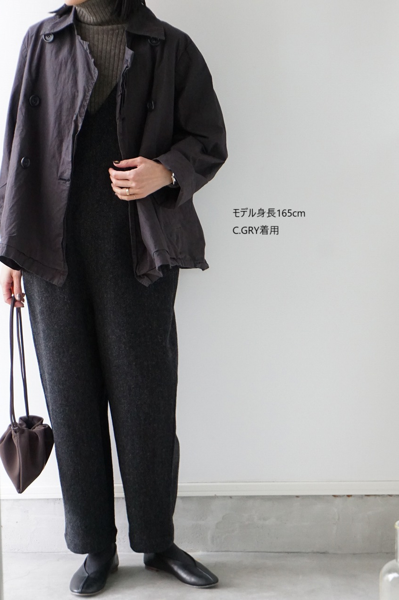 Veritecoeur（ヴェリテクール）ダブルボタンショートコート – SACHET.