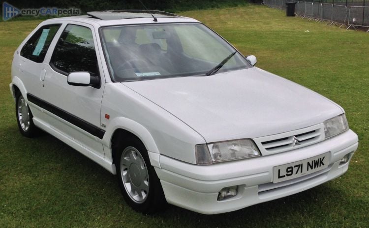 Citroën ZX 2.0i 16v 150 specs (1994-1997): performance, dimensions
