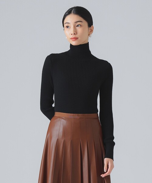 セール】【1/15再値下げ】カシミヤ混 タートルネック ニット（ニット