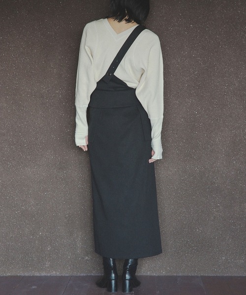 TENTO（テント）の「2WAYワンショルダー ジャンパースカート（スカート