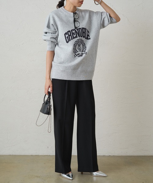 LOUNGEDRESS（ラウンジドレス）の「ジャガードロゴニット（ニット