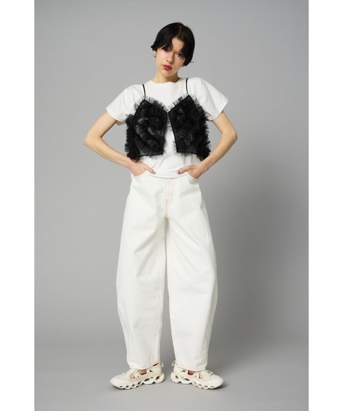 HeRIN.CYE（ヘリンドットサイ）の「Many frill bustier メニーフリル