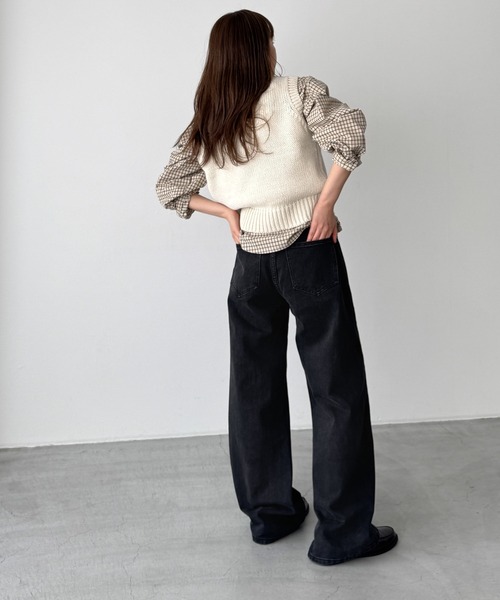 OUVIR SKEWデニムパンツ（デニムパンツ）｜CANAL JEAN（キャナルジーン