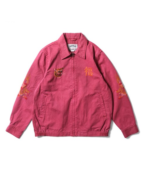 セール】HOUSTON ピグメントベトジャン(TIGER)（ブルゾン）｜HOUSTON