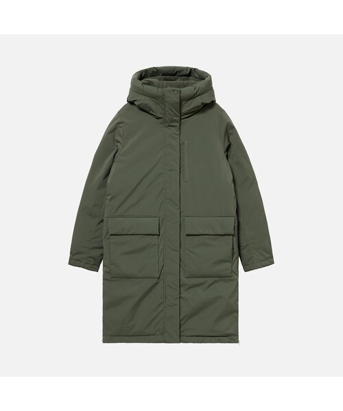 AIGLE（エーグル）の「撥水 ロングダウンジャケット（ダウンジャケット