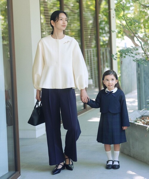 size SHORT/TALLあり］パウドレ ワイド パンツ ウォッシャブル