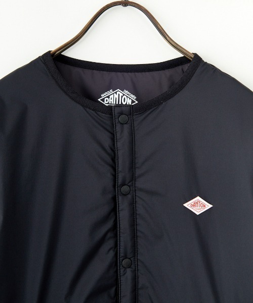 DANTON/ダントン] ナイロンタフタ インサレーションノーカラー