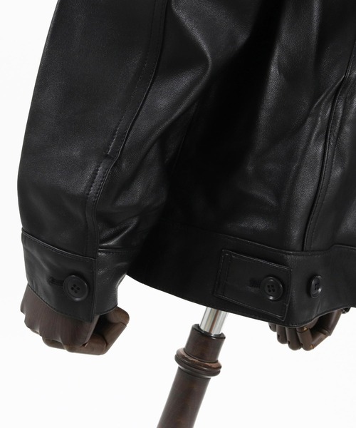 ADAM PATEK（アダムパテック）の「ADAMPATEK/lamb leather trucker