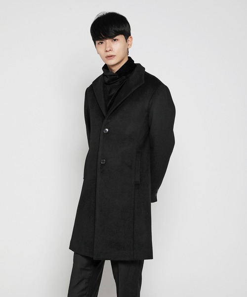 VANQUISH / ヴァンキッシュ スリムフィット イタリアンカラー ウール