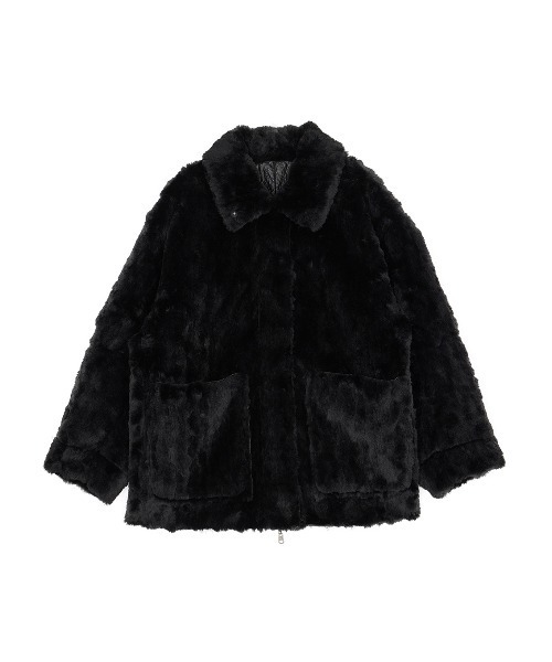 Ameri（アメリ）の「UND REVERSIBLE BONDING JACKET（ライダース