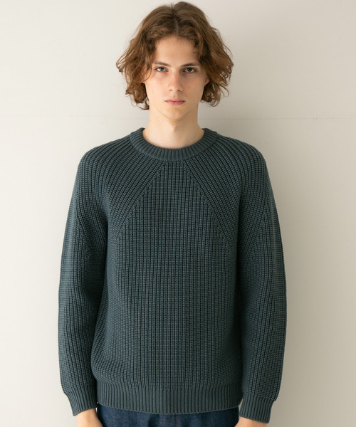 BATONER（バトナー）の「【BATONER】シグネチャークルーネックメリノ